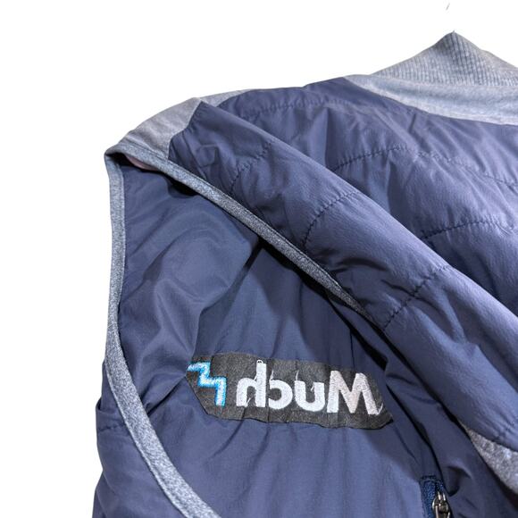 Johnnie-O XL Duffy Puffer Vest Dark Blue Pocket Golf Sport Active Outdoor $149 - Picture 4 of 11